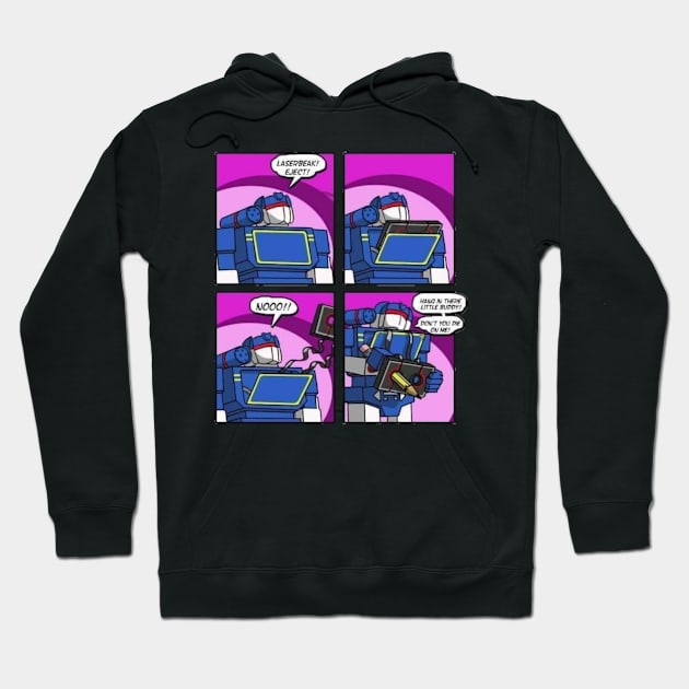 Lazerbeak NOOO! Hoodie by The Convergence Enigma